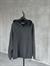 Taş Yıkamalı Büzgü Detay Oversize Sweat (Antrasit)