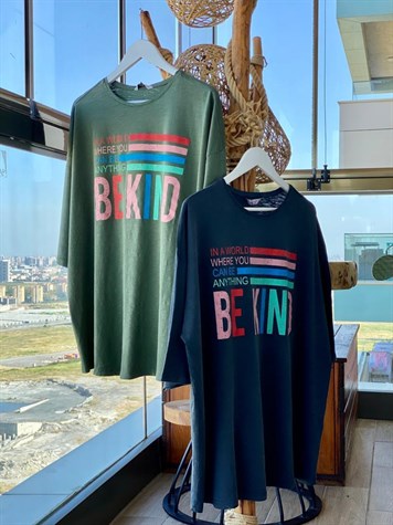 Taş Yıkamalı Tshirt (Antrasit)