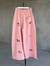 Tasarım Köpek Desenli Premium Pantolon (Pembe)