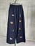 Tasarım Köpek Desenli Premium Pantolon (Lacivert)