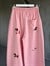 Tasarım Köpek Desenli Premium Pantolon (Pembe)