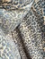Tasarım Leopar Pelerin Model Bluz (Kahve)