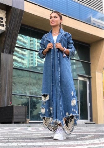 Tasarım Model Kot Mont