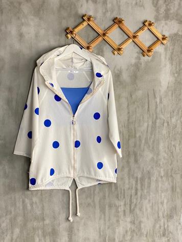 Tasarım Model Puantiyeli Ceket (Lacivert)