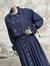 Tasarım Paraşüt Kumaş Etekli Takım (Lacivert)