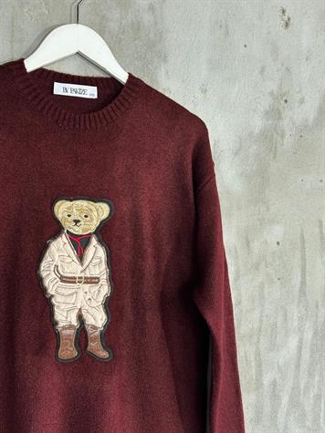 Teddy Yumoş Kazak (Bordo)