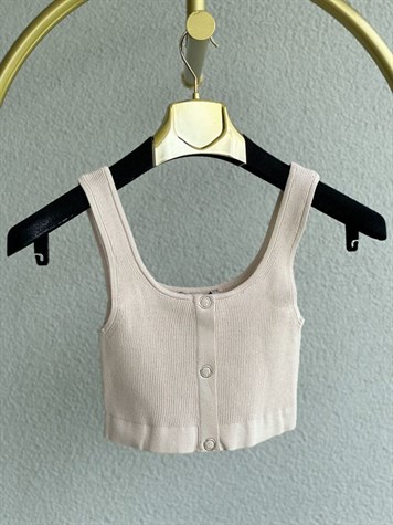 Triko Crop (Bej)