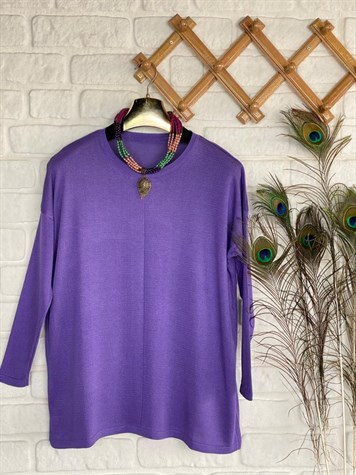 Triko Tunik (Mor)