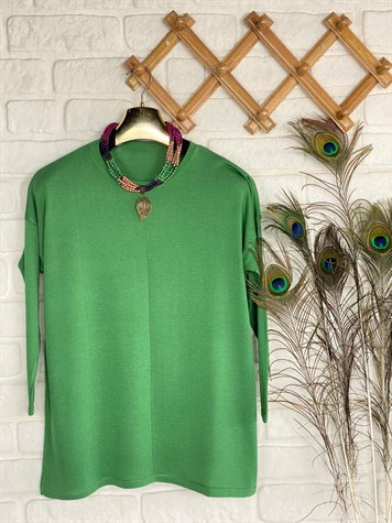 Triko Tunik (Yeşil)