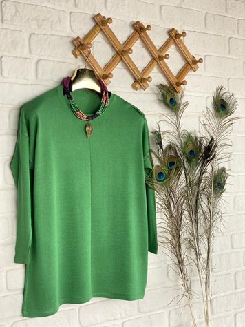 Triko Tunik (Yeşil)