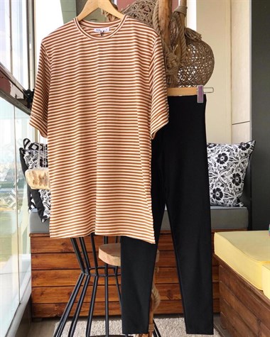 Uzun Salaş Tshirt (SARI)