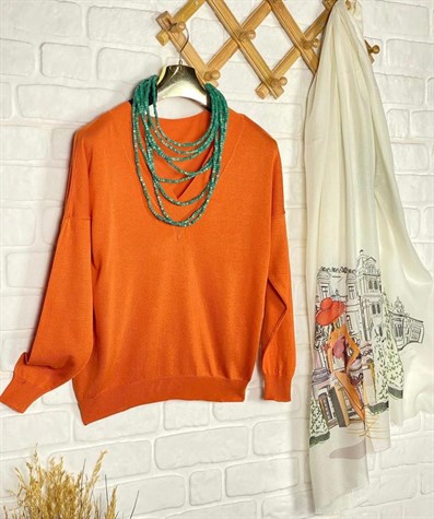 V Yaka Triko Kazak (Oranj)