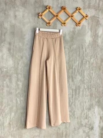 Yırtmaçlı Pantolon (Bej)