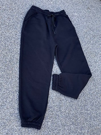 Yumuşak Dokulu Joggıng Eşofman(Siyah)