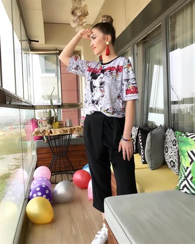 Zarf Model Pamuk Keten Kumaş Pantolon (SİYAH)
