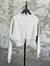 Zebra Nakışlı Sırtı Fermuarlı Sweatshirt (Bej)