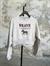 Zebra Nakışlı Sırtı Fermuarlı Sweatshirt (Bej)