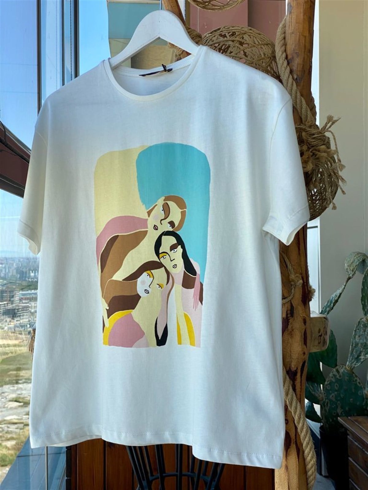 Baskı Detay Tshirt