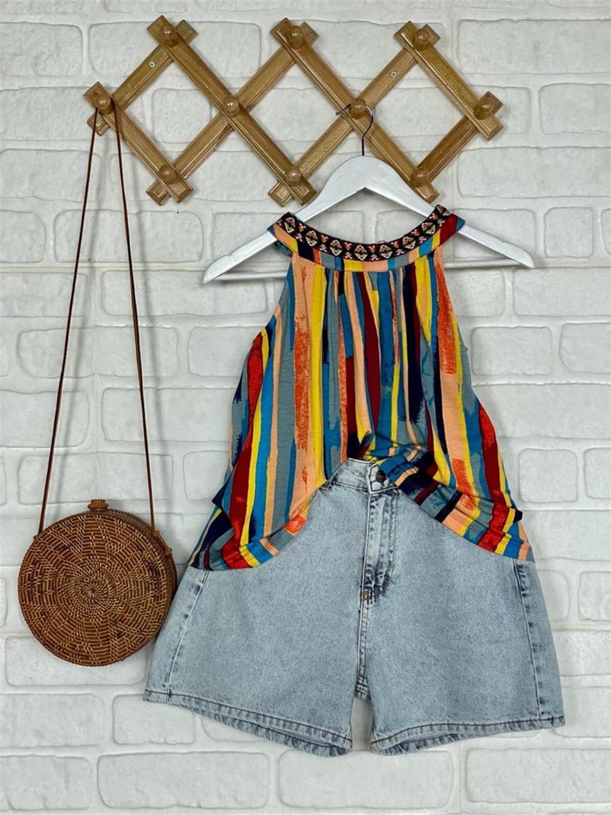 Halter Yaka Bluz