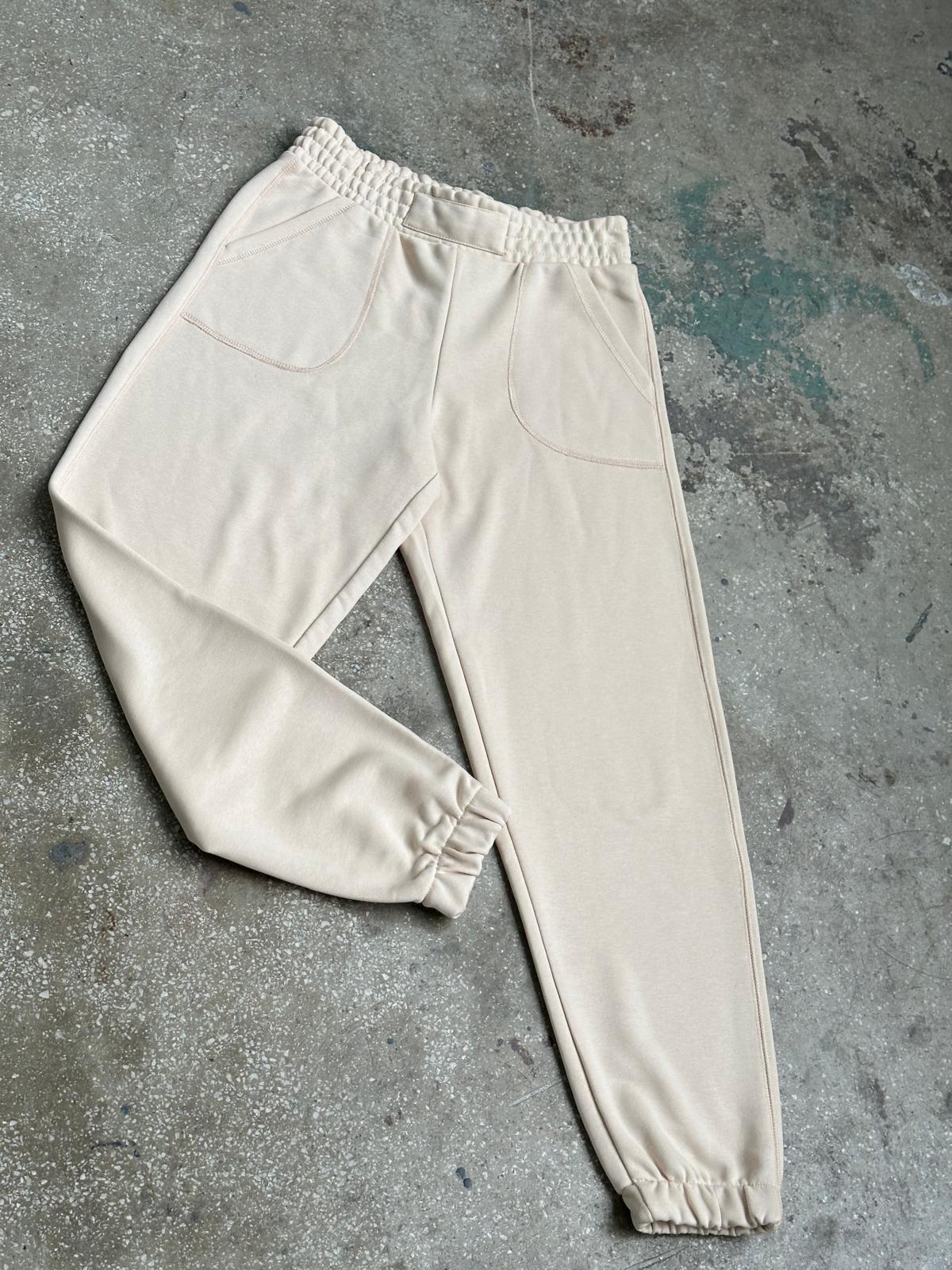 Kadın Eşofman Pantolon (Bej)