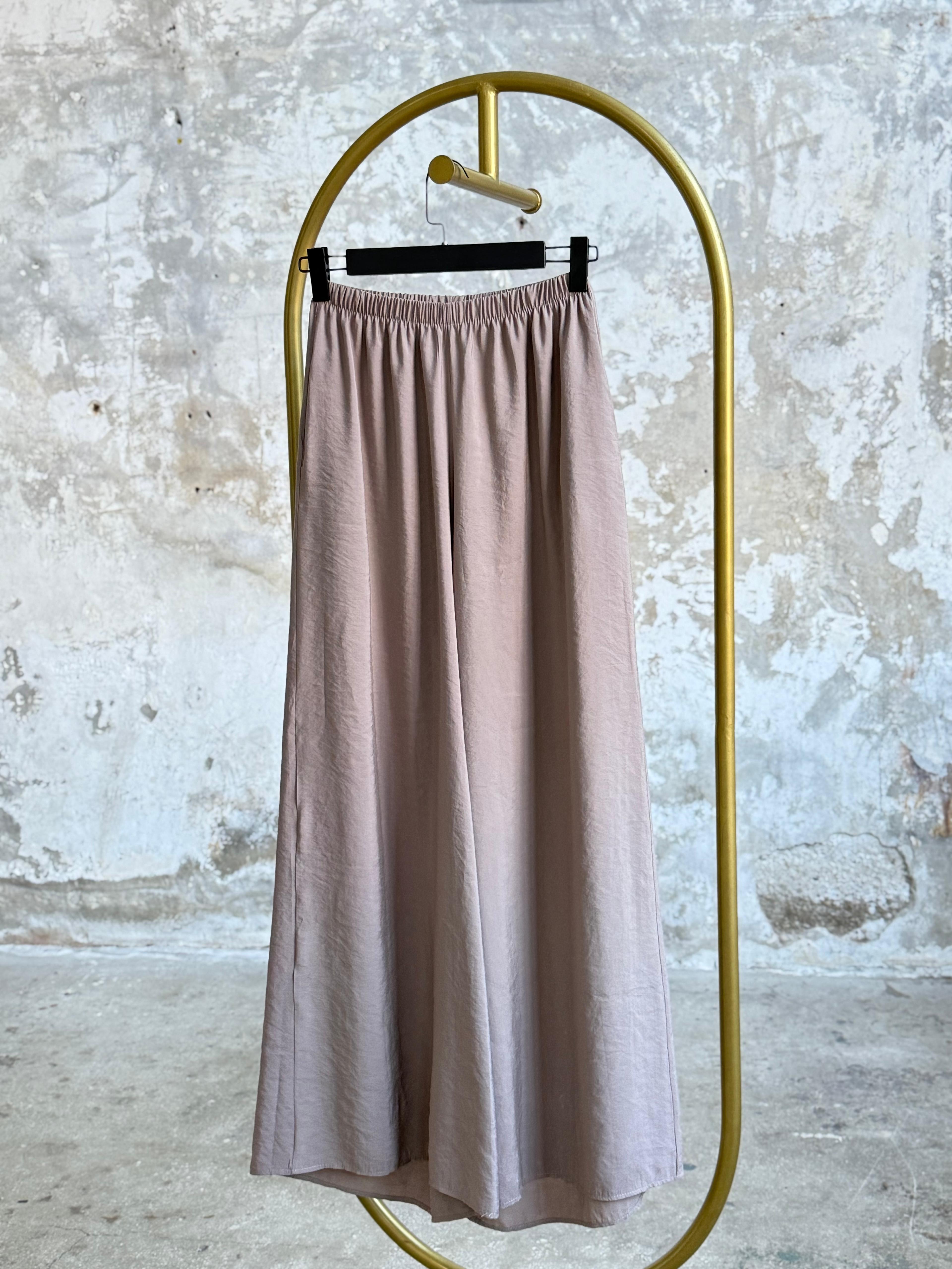 Premium Kalite Tensel Kumaş Pantolon (Vizon)