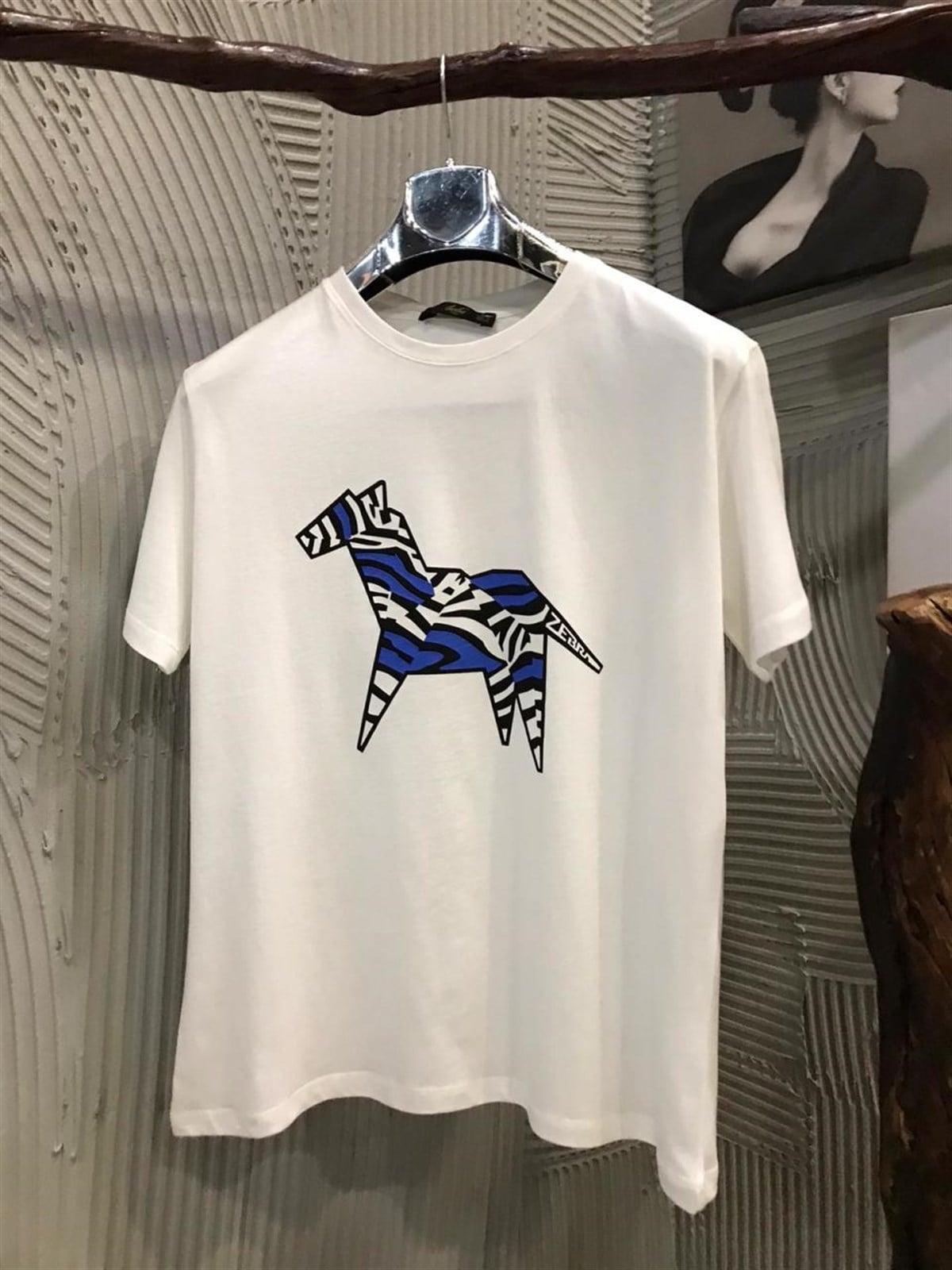 Zebra Basic Penye Tshirt (BEYAZ)
