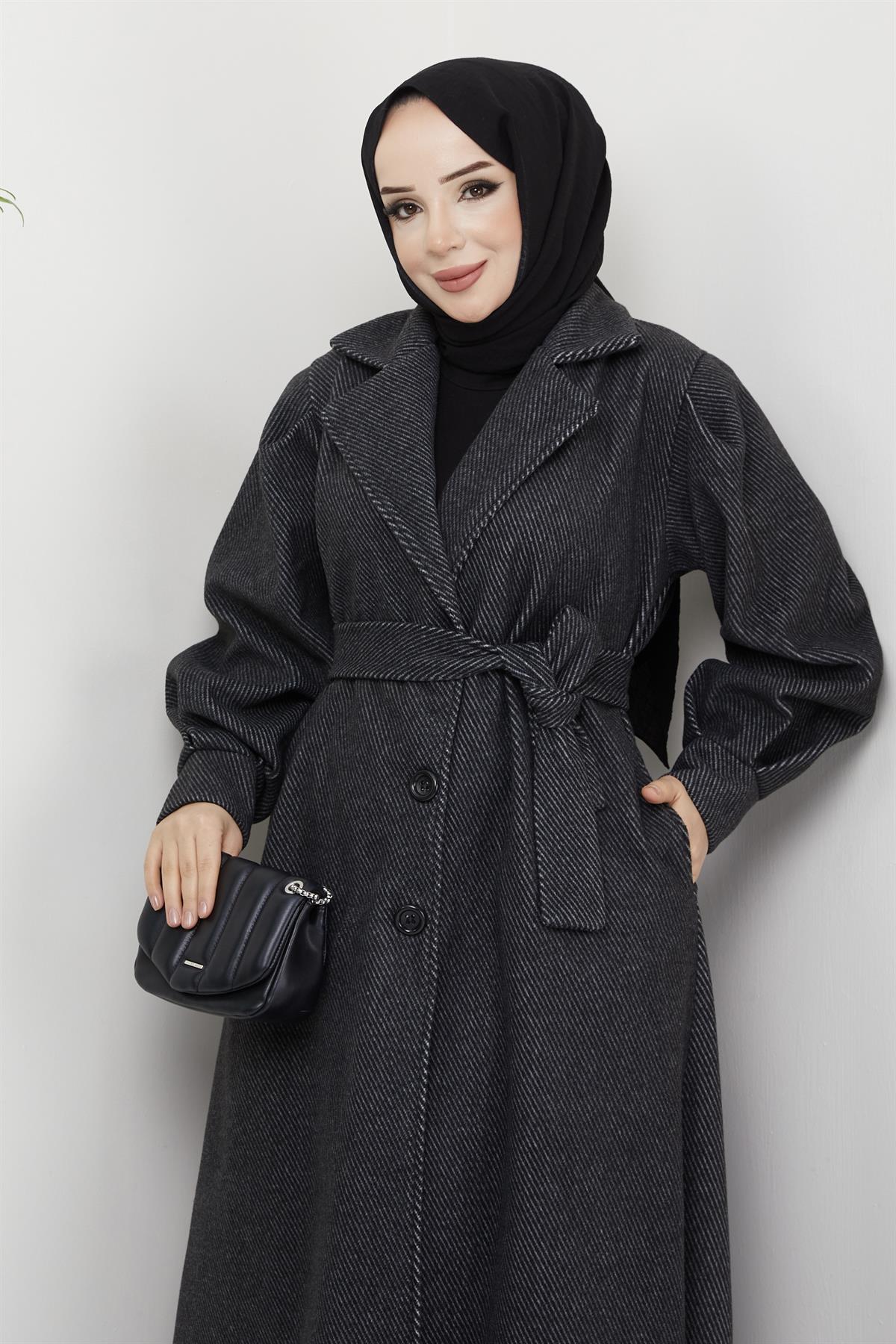 Tesettür Kaban Modelleri ve Fiyatları Tuba Mutioğlu