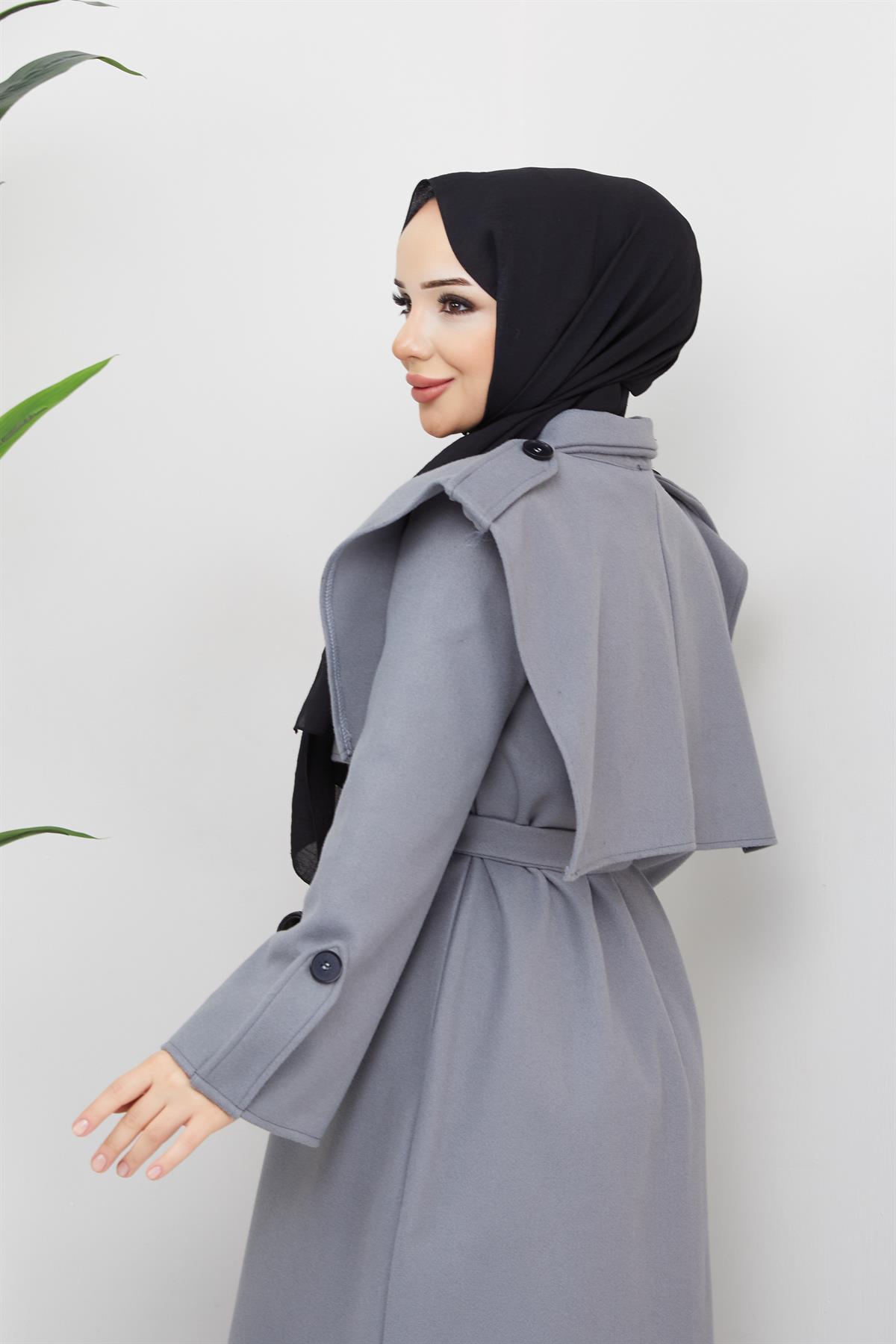 Tesettür Kaban Modelleri ve Fiyatları Tuba Mutioğlu