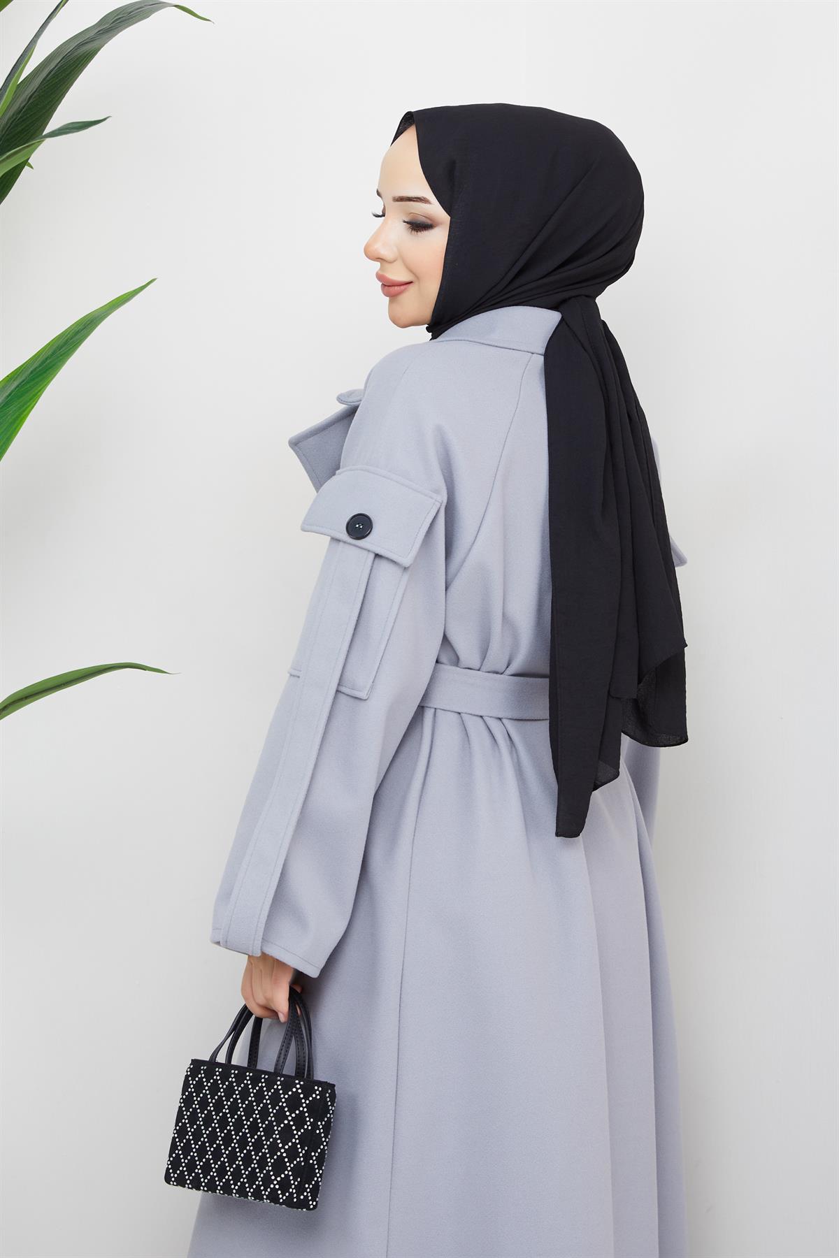 Tesettür Kaban Modelleri ve Fiyatları Tuba Mutioğlu