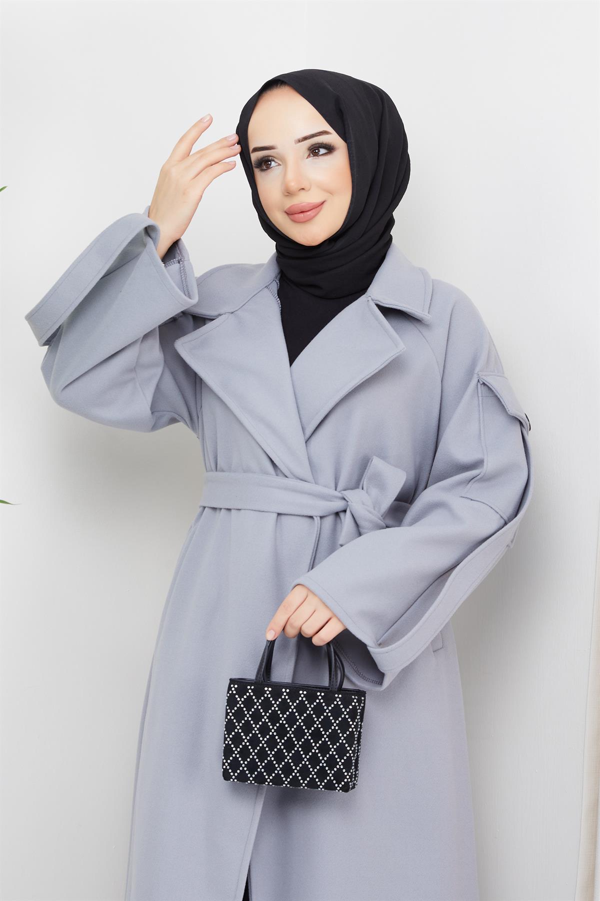 Tesettür Kaban Modelleri ve Fiyatları Tuba Mutioğlu