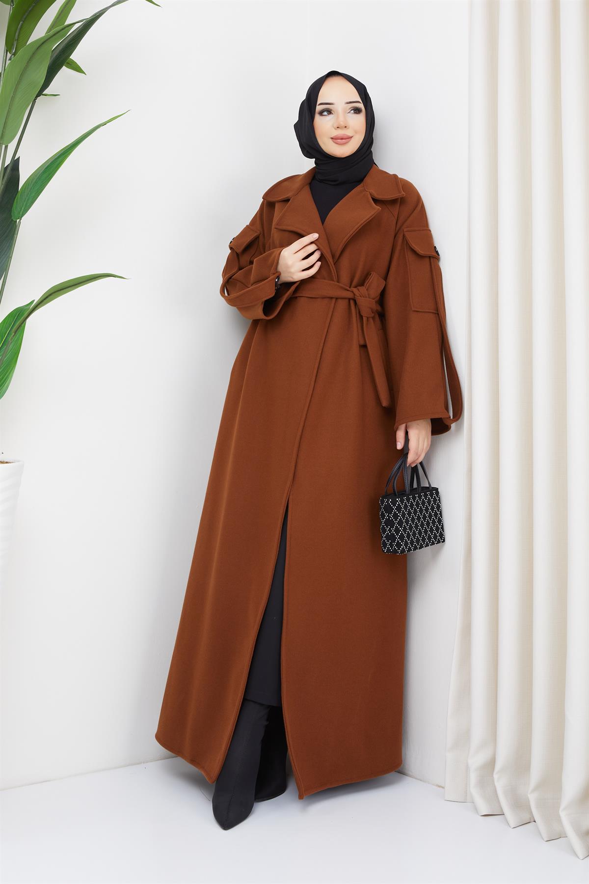 Tesettür Kaban Modelleri ve Fiyatları Tuba Mutioğlu