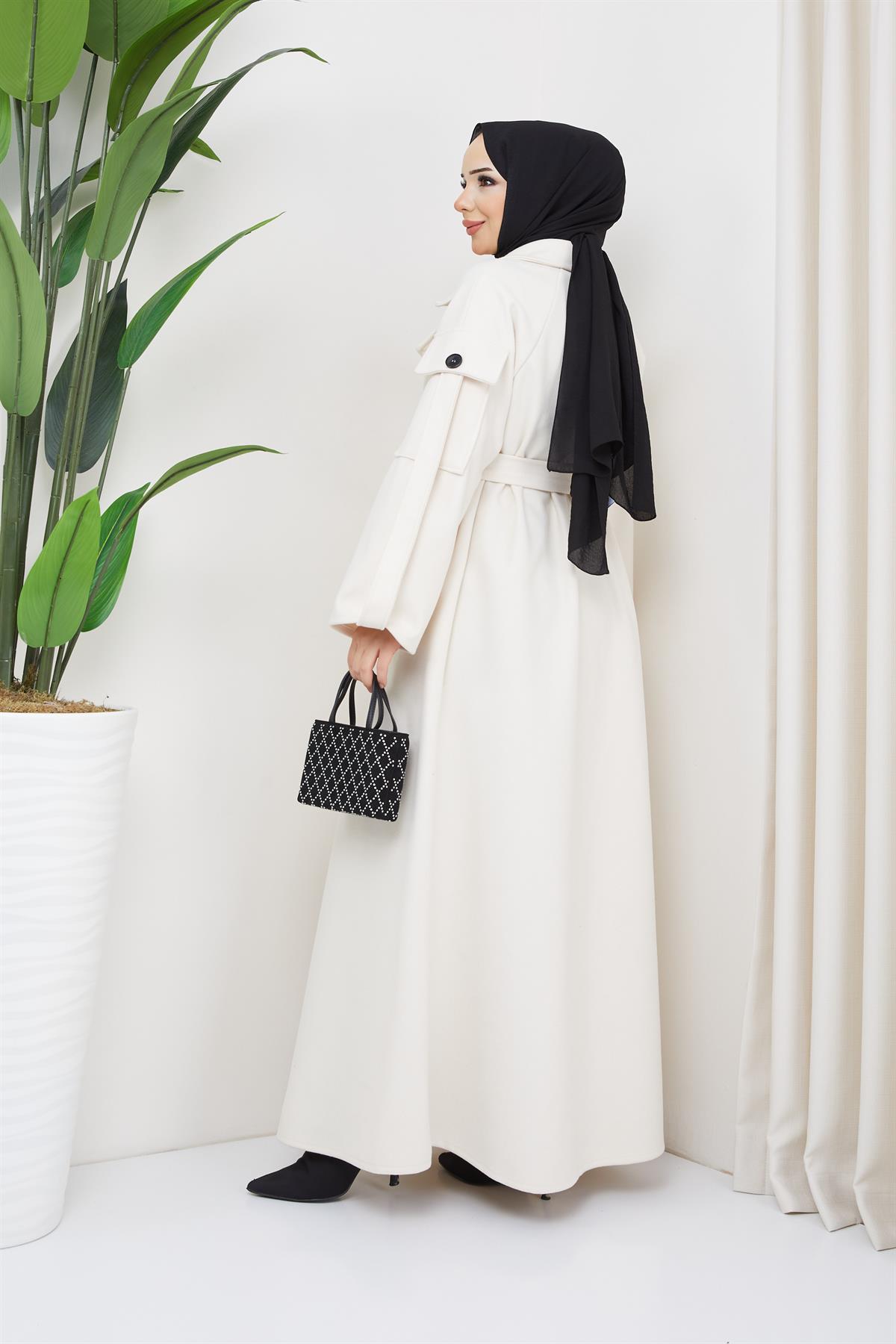 Tesettür Kaban Modelleri ve Fiyatları Tuba Mutioğlu