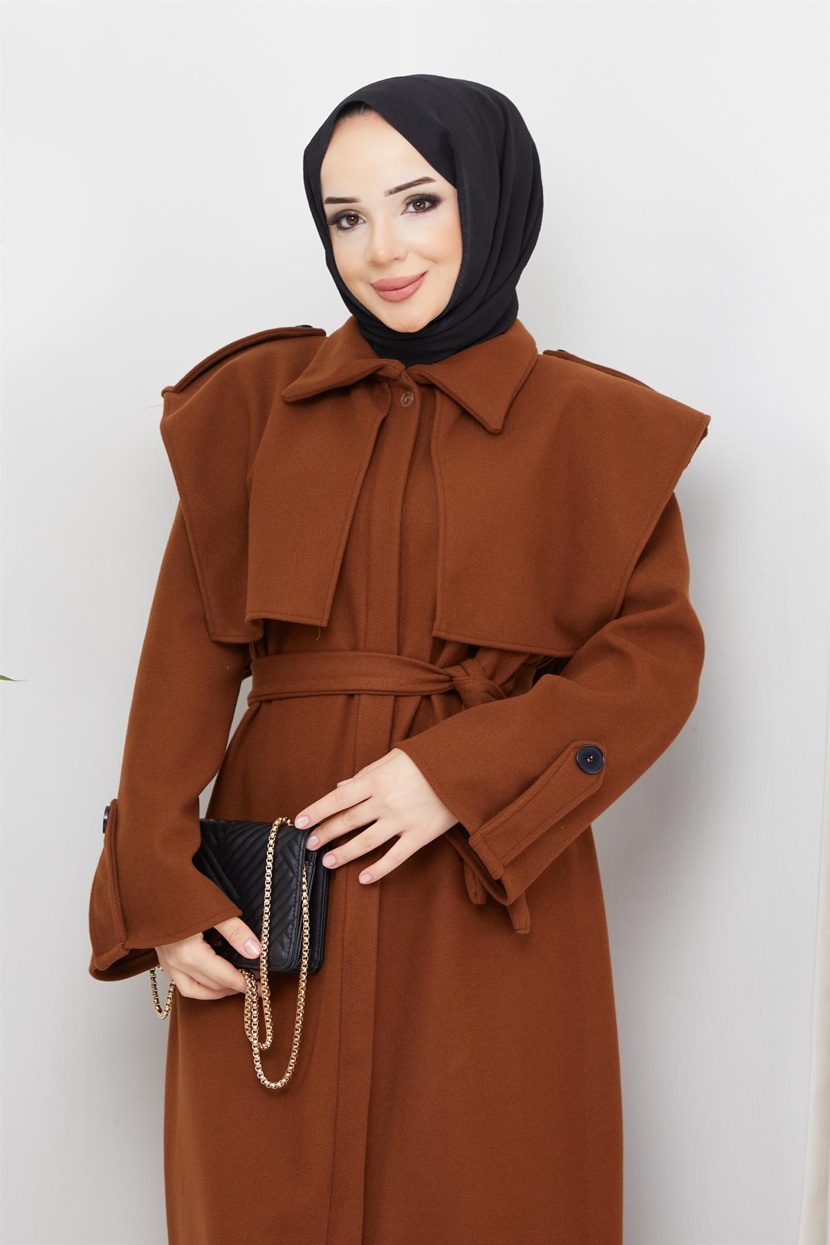 Tesettür Kaban Modelleri ve Fiyatları Tuba Mutioğlu