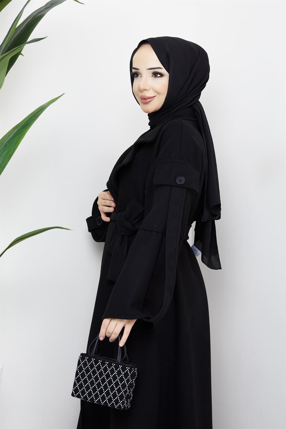 Tesettür Kaban Modelleri ve Fiyatları Tuba Mutioğlu