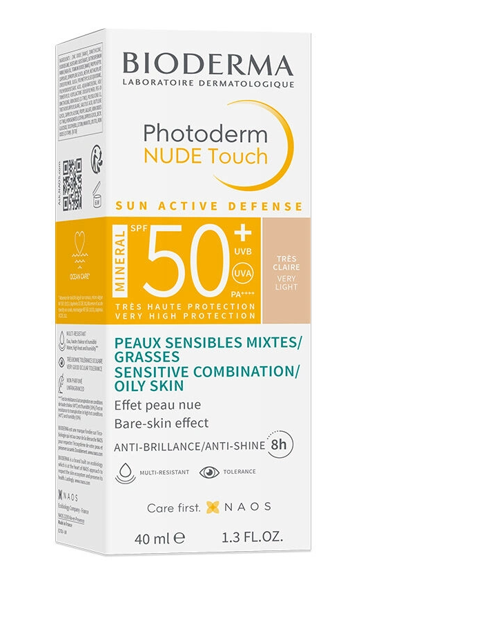 Bioderma Photoderm Nude Touch SPF50+ Very Light 40 ml