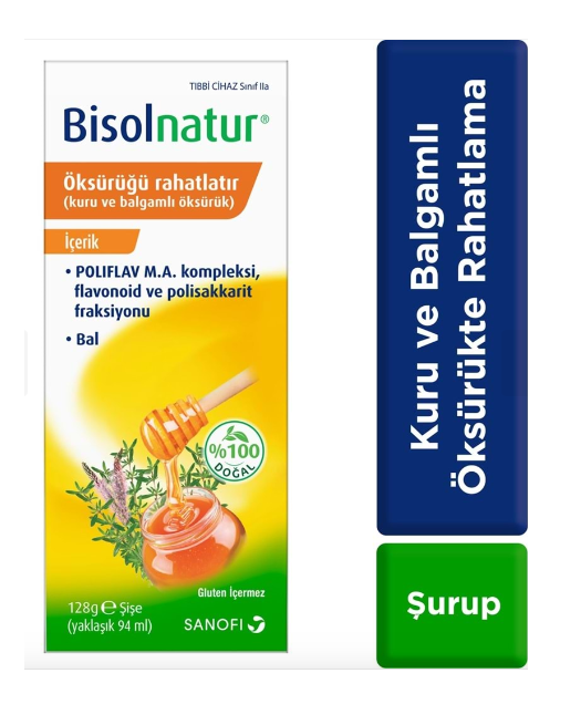 Bisolnatur Bisolnatur Bitkisel Şurup 128 gr