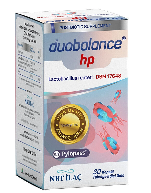 NBT Life Duobalance HpTakviye Edici Gıda 30 Kapsül