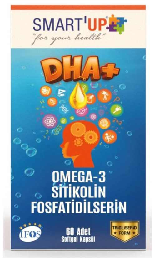Smart Up DHA Omega 3 60 Kapsül