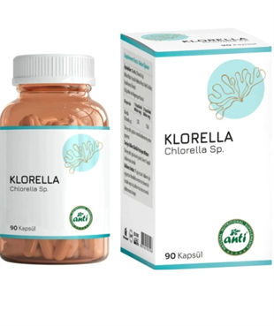 anti Klorella-chlorella 90 Kapsül