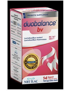 DUOBALANCE BV PROBIYOTIK MIKROORGANIZMA ICEREN TAKVIYE EDICI GIDA 14 kapsül