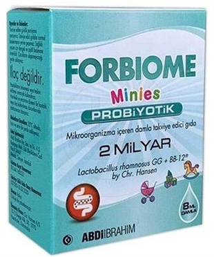 Forbiome Minies Probiyotik Damla 8 ml