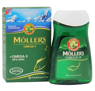 Möllers Omega-3 Takviye Edici Gıda 60 Yumuşak Kapsül