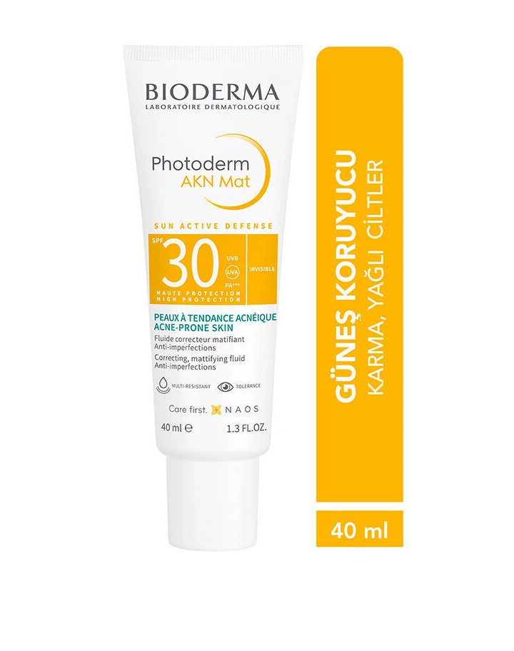 Bioderma Photoderm AKN MAT SPF 30 Güneş Koruyucu 40 ml