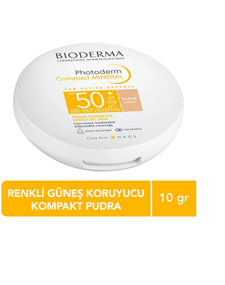 Bioderma Photoderm Compact Mineral SPF50 Renkli 10 gr - Light