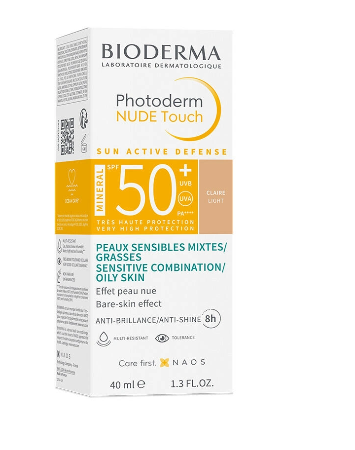 Bioderma Photoderm Nude Touch SPF50+ Light 40 ml