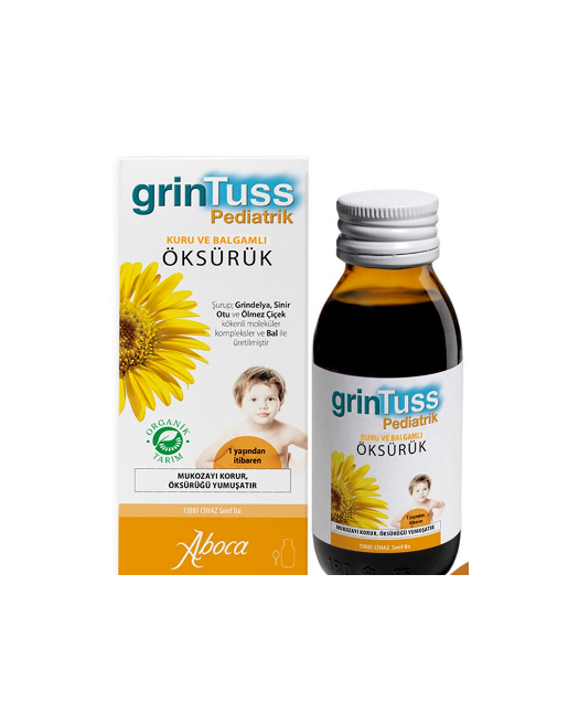 GRINTUSS PEDIATRIK OKSURUK SURUBU 128 g şişe
