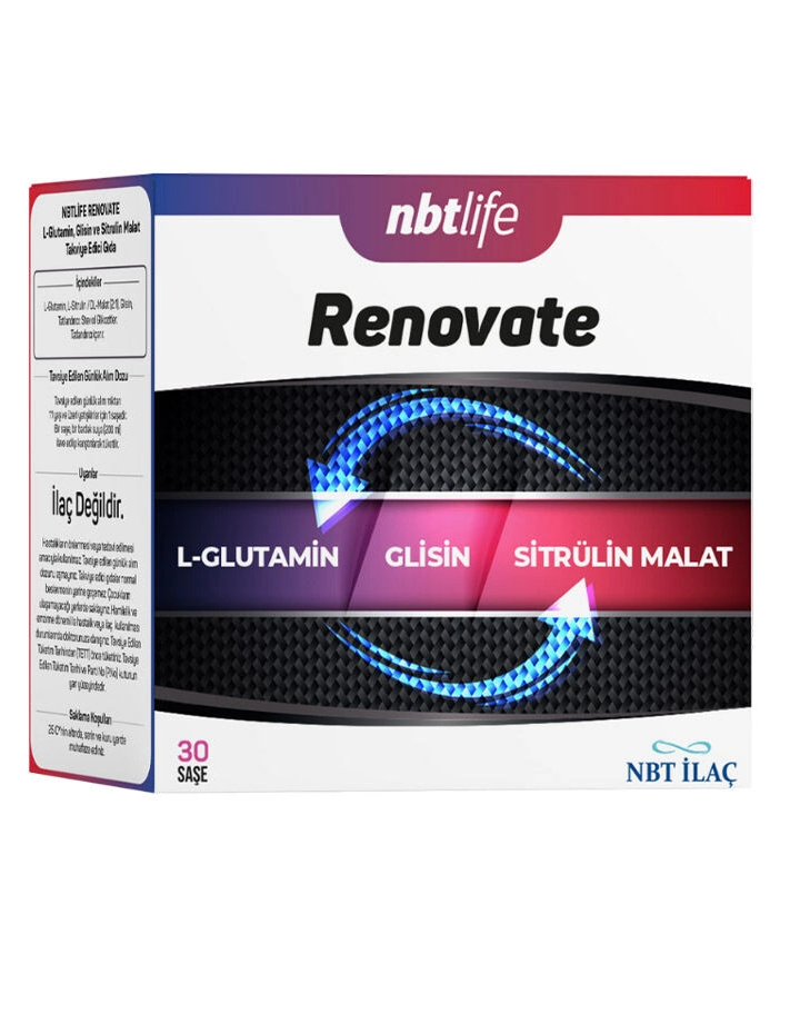 Nbt Life Renovate Takviye Edici Gıda 30 Saşe
