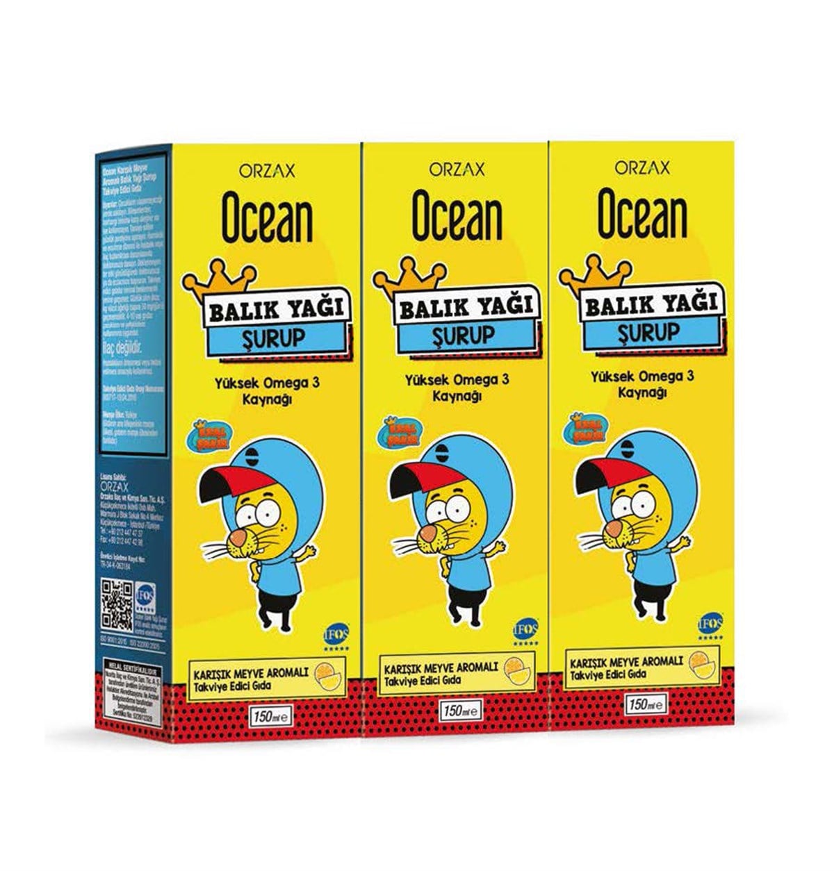Ocean Balık Yağı Şurup