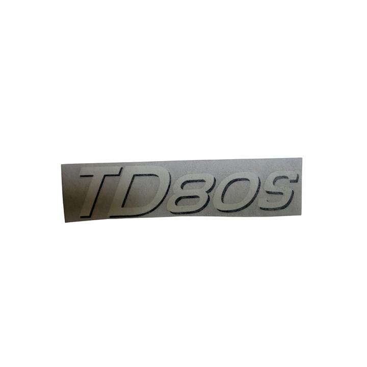 TD80S MODEL ETİKETİ