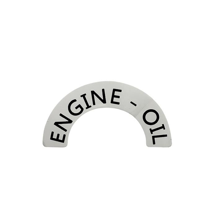 ETİKET-MOTOR YAĞ MANDALI